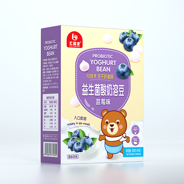 匯嬰寶益生菌酸奶溶豆-藍莓味