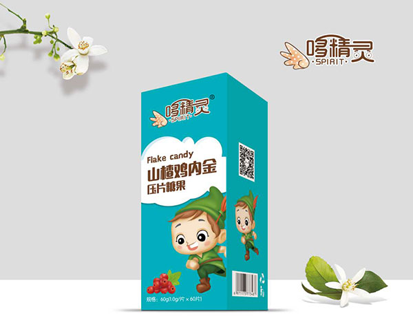 哆精靈山楂雞內金壓片糖果