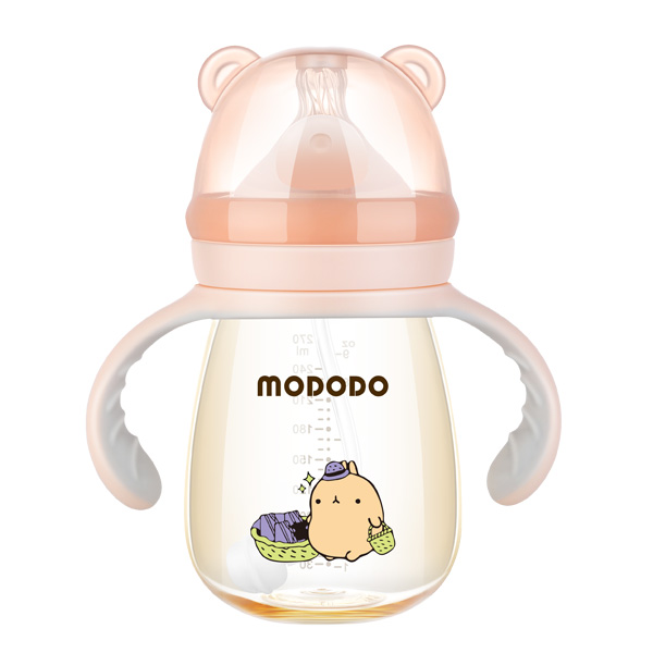 萌嘟嘟PPSU寬口卡通有柄自動奶�?送吸水嘴)270ML粉色.jpg 萌嘟嘟PPSU寬口卡通有柄自動奶�?送吸水嘴)270ML粉色.jpg