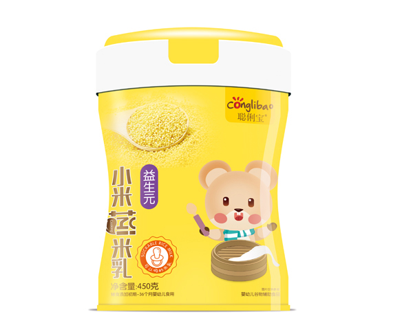 聰俐寶益生元小米蒸米乳 聽(tīng)裝