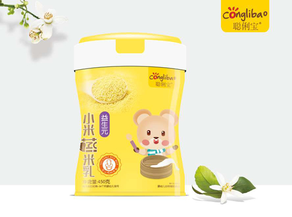 聰俐寶益生元小米蒸米乳 聽(tīng)裝1