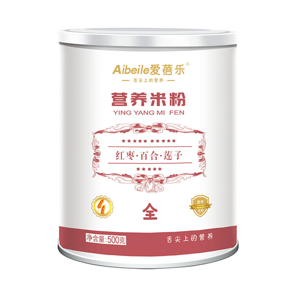 愛(ài)蓓樂(lè)營(yíng)養(yǎng)米粉-紅棗百合蓮子