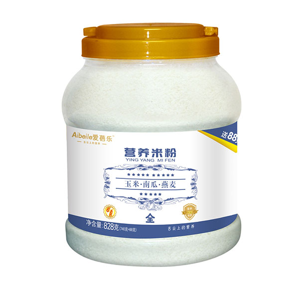 愛(ài)蓓樂(lè)營(yíng)養(yǎng)米粉-玉米南瓜燕麥828g