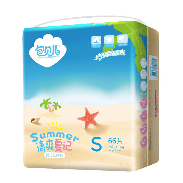 包貝兒紙尿褲S66片