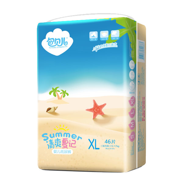 包貝兒紙尿褲XL46片