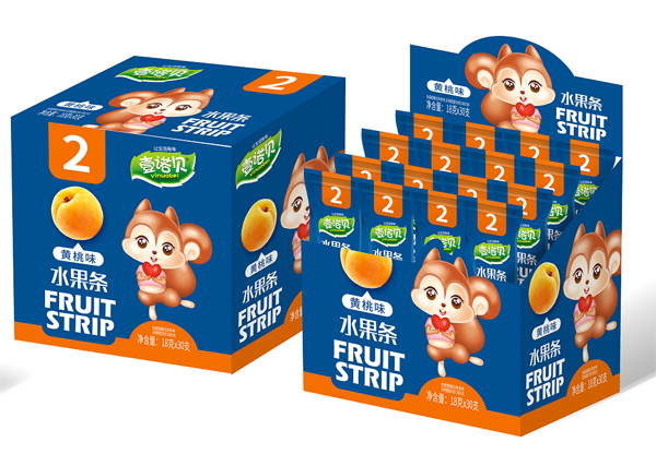 壹諾貝水果條 黃桃味