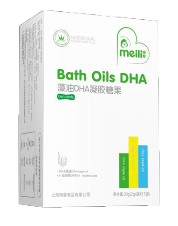 梅黎藻油DHA凝膠糖果