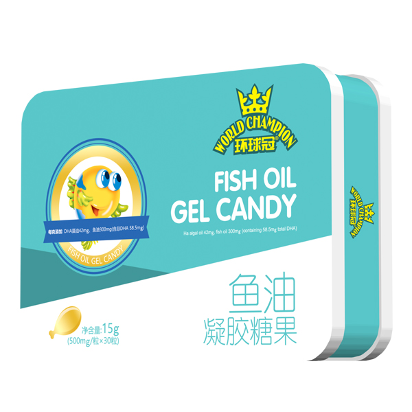 環(huán)球冠魚油凝膠糖果