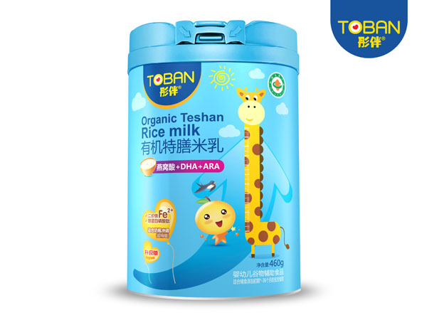 彤伴有機特膳米乳 燕窩酸+DHA+ARA