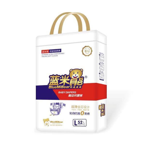 藍(lán)米熊觸動環(huán)腰褲L