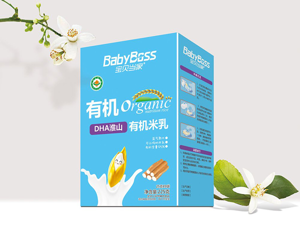 寶貝當(dāng)家有機(jī)米乳盒裝225克(DHA淮山)