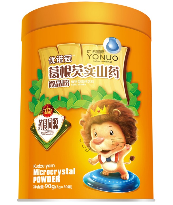 優(yōu)諾冠葛根芡實(shí)山藥微晶粉