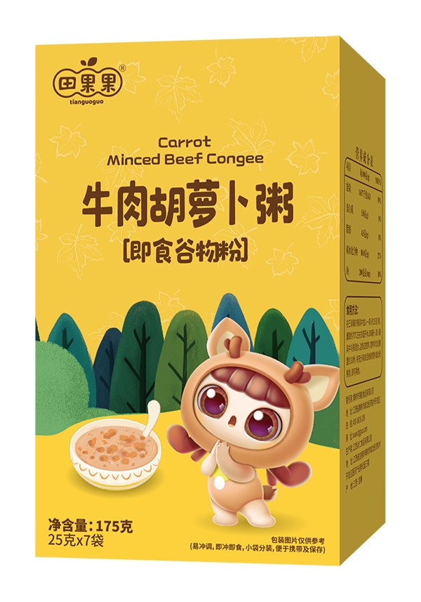 田果果牛肉胡蘿卜粥