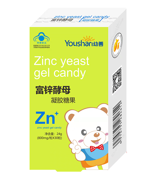 幼善凝膠糖果-富鋅酵母