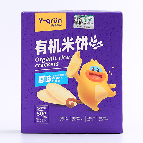 嬰祁潤(rùn)有機(jī)米餅-原味