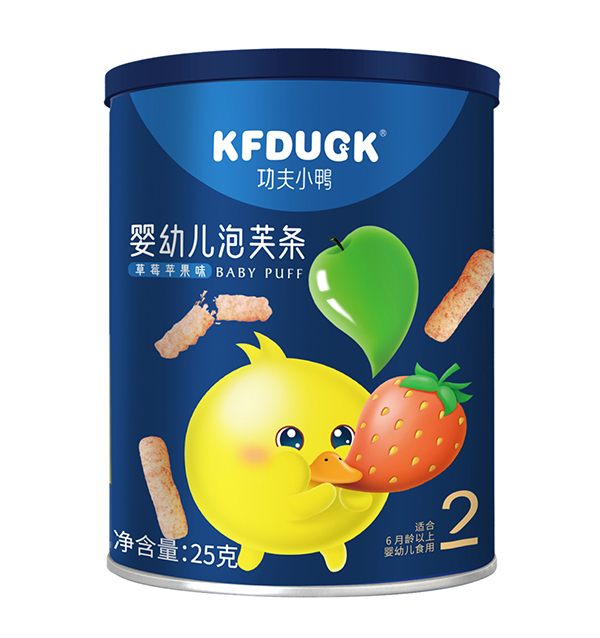 功夫小鴨嬰幼兒泡芙條 草莓蘋(píng)果味.jpg