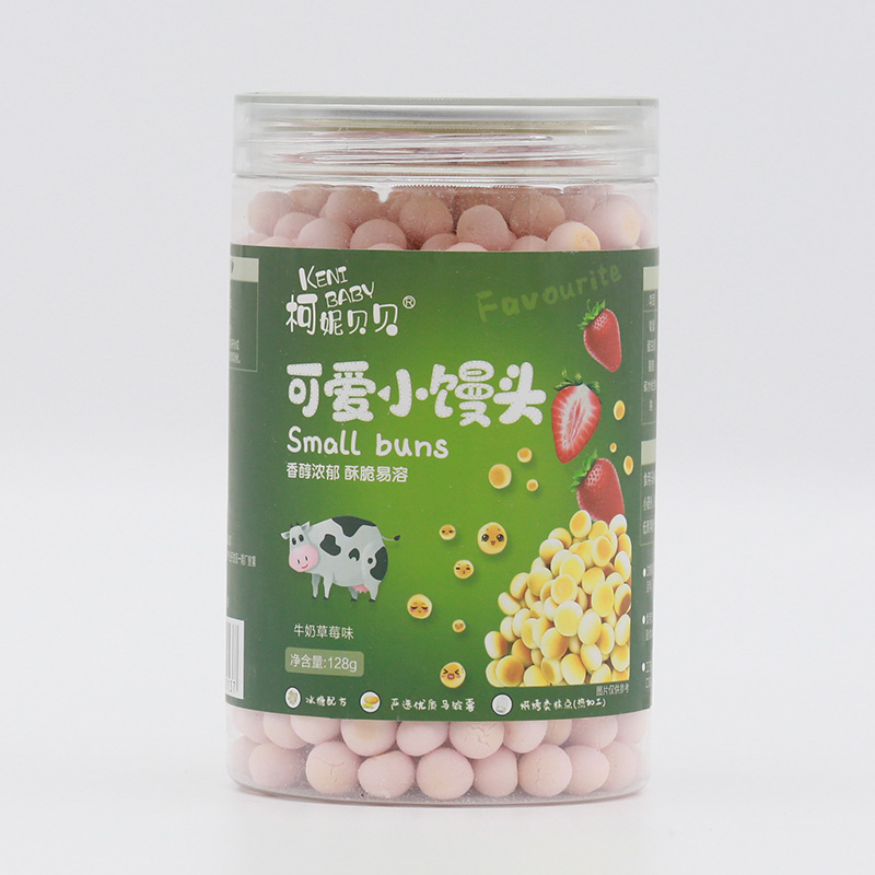 柯妮貝貝可愛(ài)小饅頭-牛奶草莓味