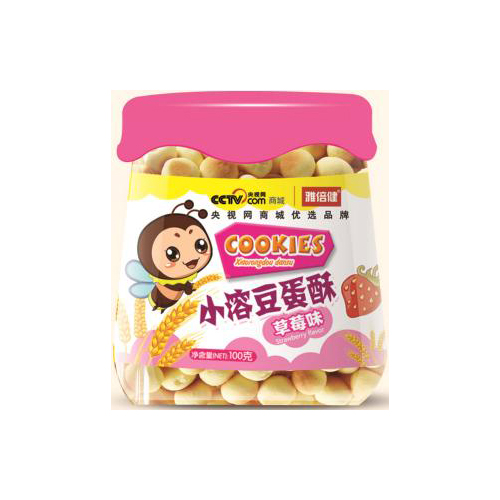 雅倍健小溶豆蛋酥-草莓味