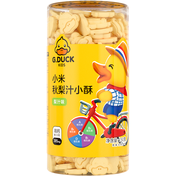G.DUCK小黃鴨小米秋梨汁小酥 梨汁味.png