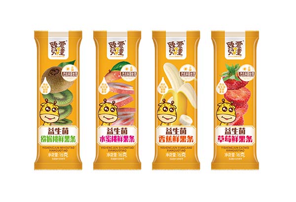 臻愛(ài)兒童益生菌鮮果條系列