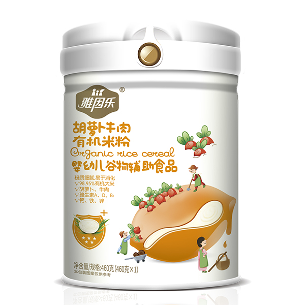 雅因樂有機米粉 胡蘿卜牛肉