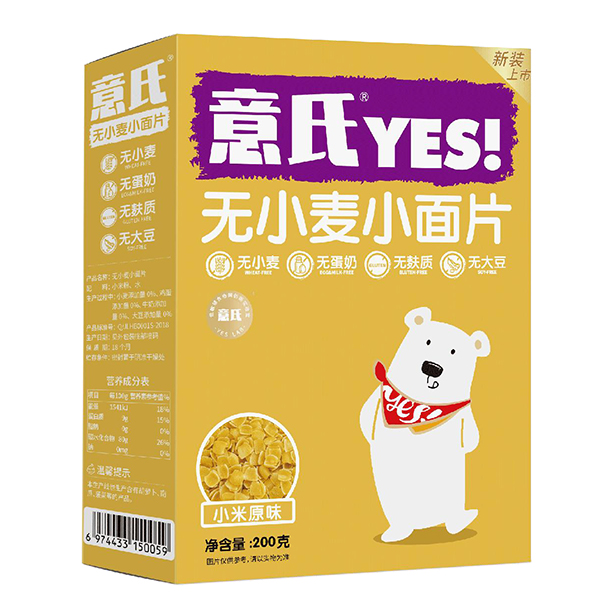 意氏無(wú)小麥小面片 小米原味