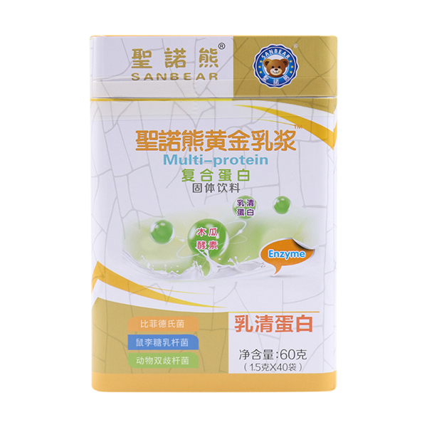 圣諾熊黃金乳漿復(fù)合蛋白固體飲料