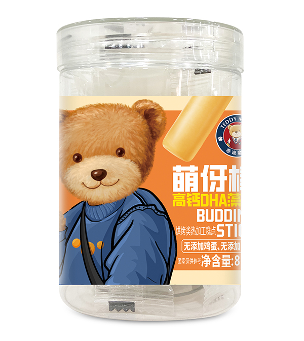 泰迪魔法萌伢棒 高鈣DHA藻油