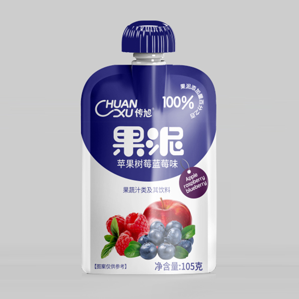 傳旭果泥 蘋果樹莓藍莓味