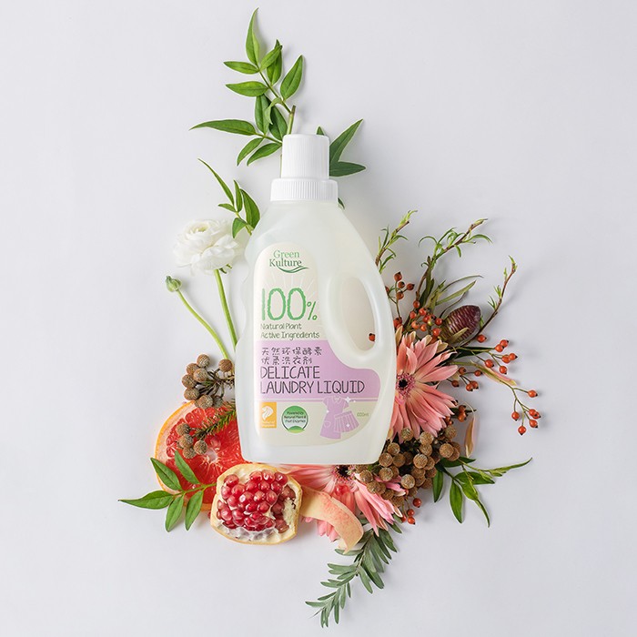 GreenKulture植物公式天然環(huán)保酵素優(yōu)柔洗衣劑