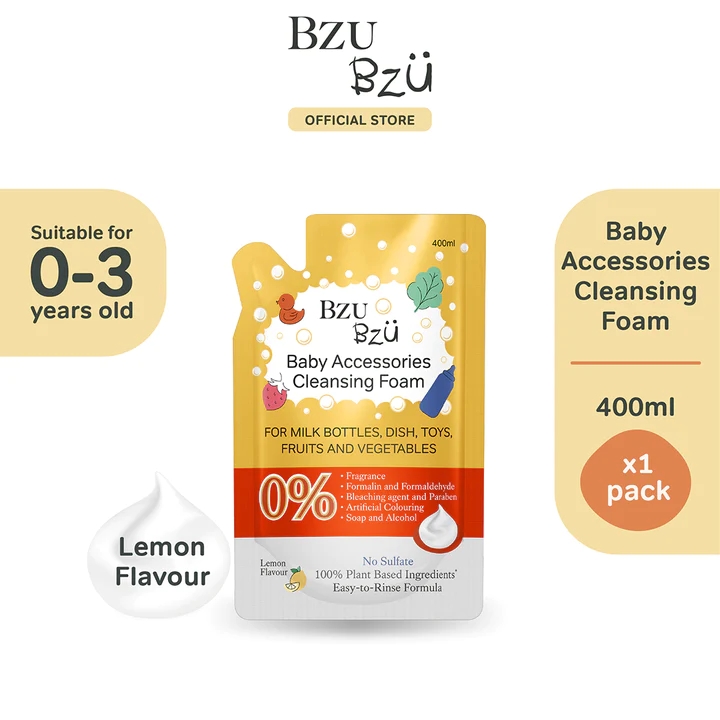 BZU BZU 嬰兒配件潔面泡沫補(bǔ)充裝檸檬味400ml.jpg BZU BZU 嬰兒配件潔面泡沫補(bǔ)充裝檸檬味400ml.jpg