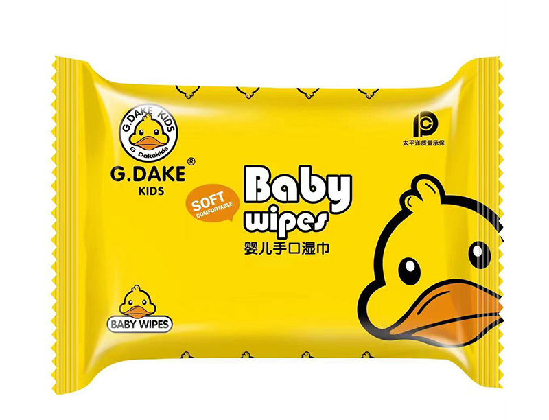 BG GDVCK小黃鴨嬰兒手口濕巾