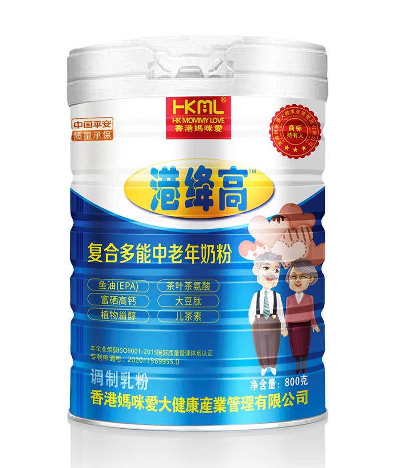 香港媽咪愛(ài)港絳高復(fù)合多能中老年奶粉