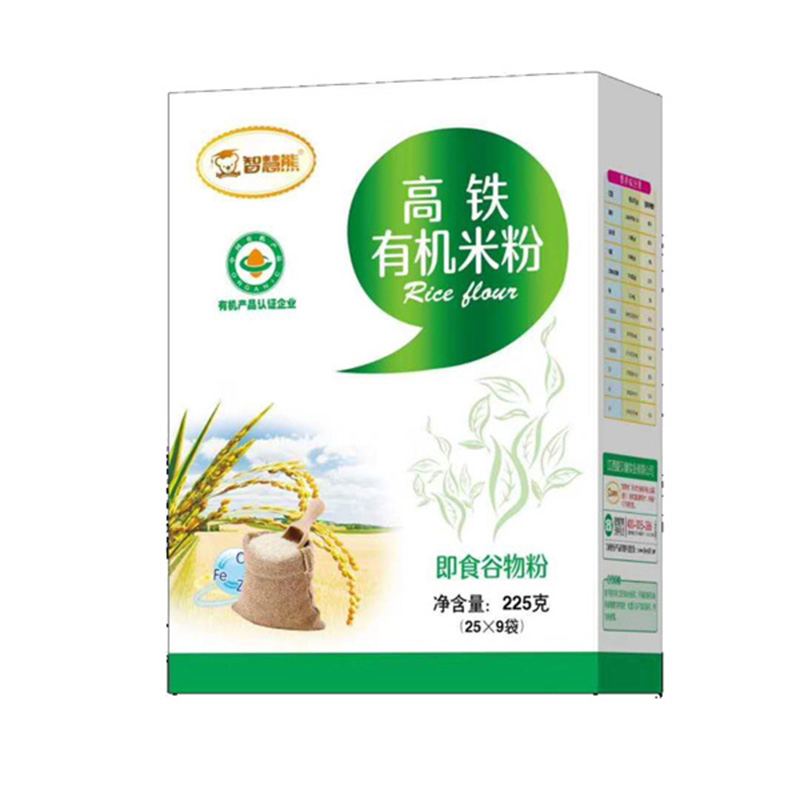 智慧熊高鐵有機(jī)米粉 盒裝