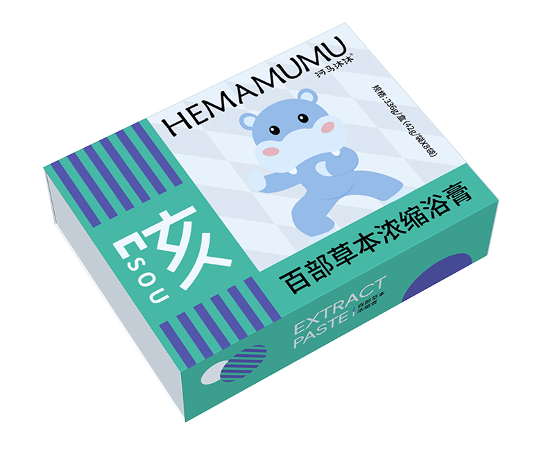 河馬沐沐百部草本濃縮浴膏