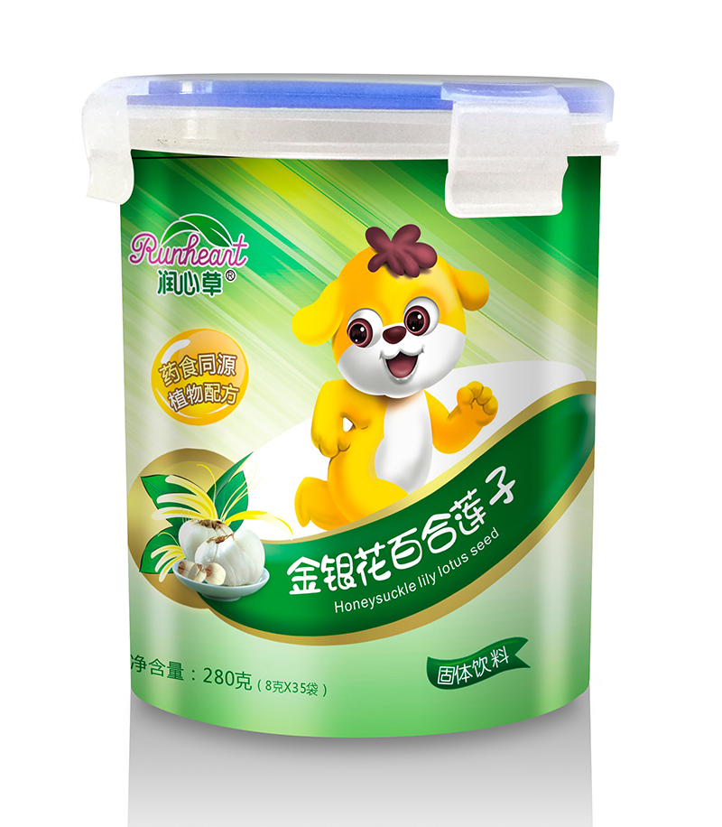 潤心草金銀花百合蓮子固體飲料240克.jpg 潤心草金銀花百合蓮子固體飲料240克.jpg