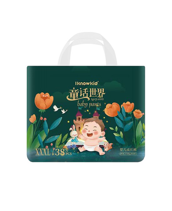 我懂寶寶童話世界成長褲XXXL