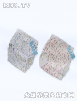 貝唯樂嬰兒花色紙尿褲