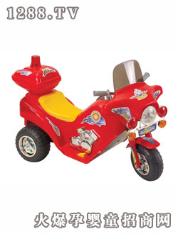 貝思達紅色童車CP-9885