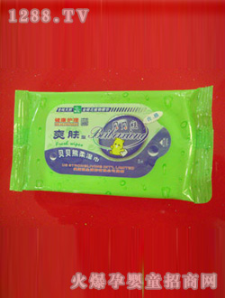 貝貝熊爽膚濕巾5片裝