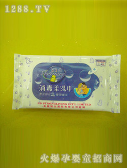 貝貝熊消毒濕巾5片裝