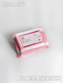 潔新嬰兒護(hù)理濕巾20片
