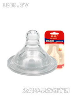 晶愛精裝母乳實(shí)感寬口徑奶嘴