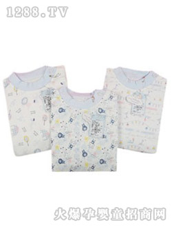 安嬰寶兒童雙面布內衣