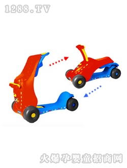 百利威米奇多樂(lè)趣兩用學(xué)步車(chē)