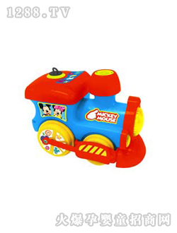 百利威米奇卡通泡泡小火車(chē)