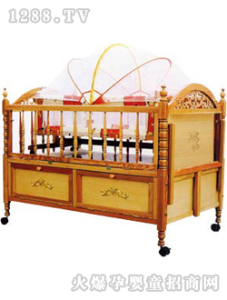 愛(ài)嬰寶嬰兒木床502A