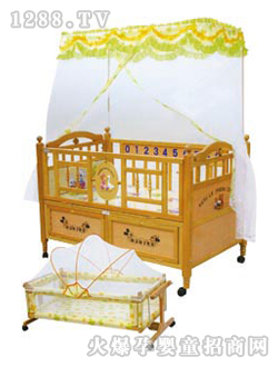 愛(ài)嬰寶嬰兒木床539-1