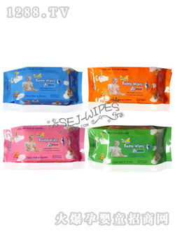 舒爾潔嬰兒濕巾小包裝