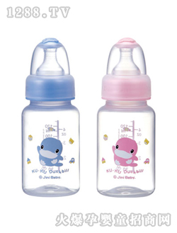 酷咕鴨晶鉆PP雙色蓋標(biāo)準(zhǔn)奶瓶120ml